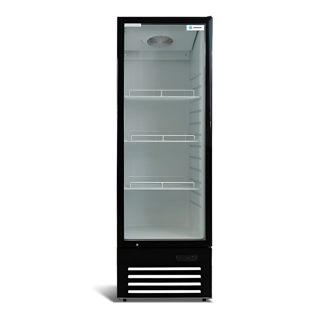 Шафа холодильна HURAKAN HKN-BC258. скляні розпашні двері